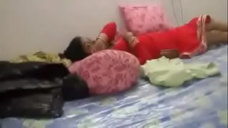 Indian teen couple engaged in sucking boobs and licking juicy  pussy by fucking smoothly