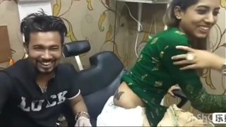 deshi call girl doing tattoo on her ass