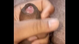 22yo indian boy 10DAYS LOAD mastrubating with his Big Cock and leaking sperm
